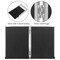 Americanflat Hinged Picture Frame with Wide, Beveled Molding and Shatter-Resistant Glass - Modern Metal Picture Frame Displays Two Photos - Elegant Photo Frames for Tabletop Display